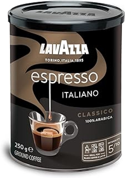 Lavazza Espresso Italiano Classico 250 g gemalen koffie in blik