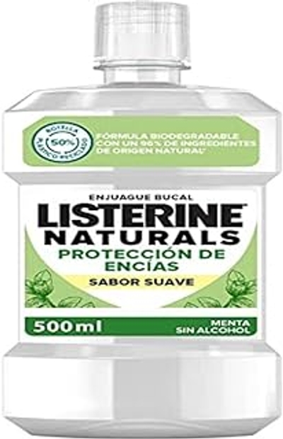 Mondwater Listerine Naturals Gezond Tandvlees 500 ml