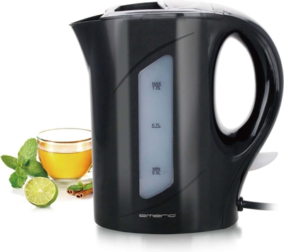 Emerio WK-121616.1 - Waterkoker 1L 900W Zwart