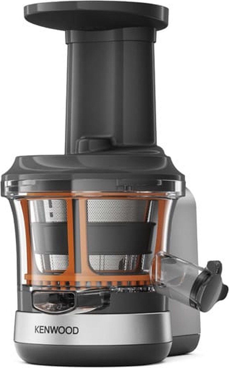 Kenwood KAX720PL SlowJuicer - Elektrische Sapcentrifuge voor Kenwood Keukenmachines - 400ml Capaciteit - Anti-Drupfunctie - Zilvergrijs