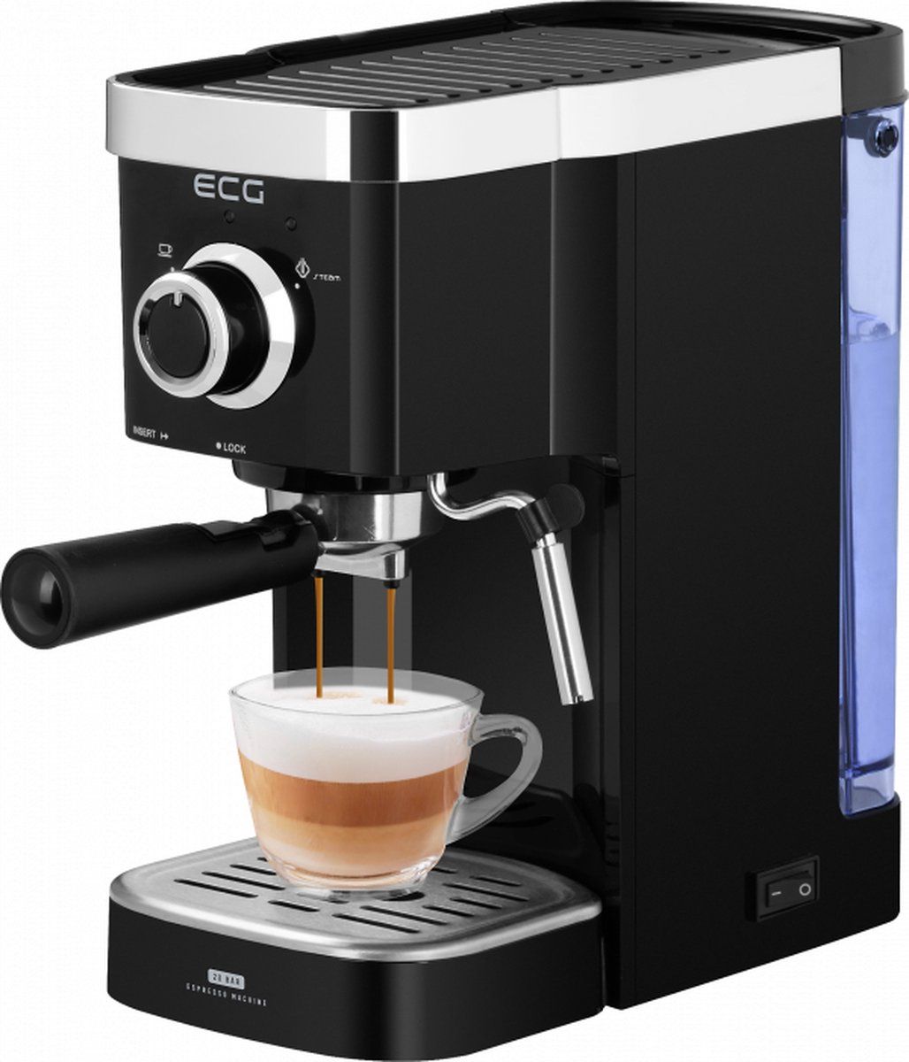 ECG ESP 20301 Black, Espresso machine