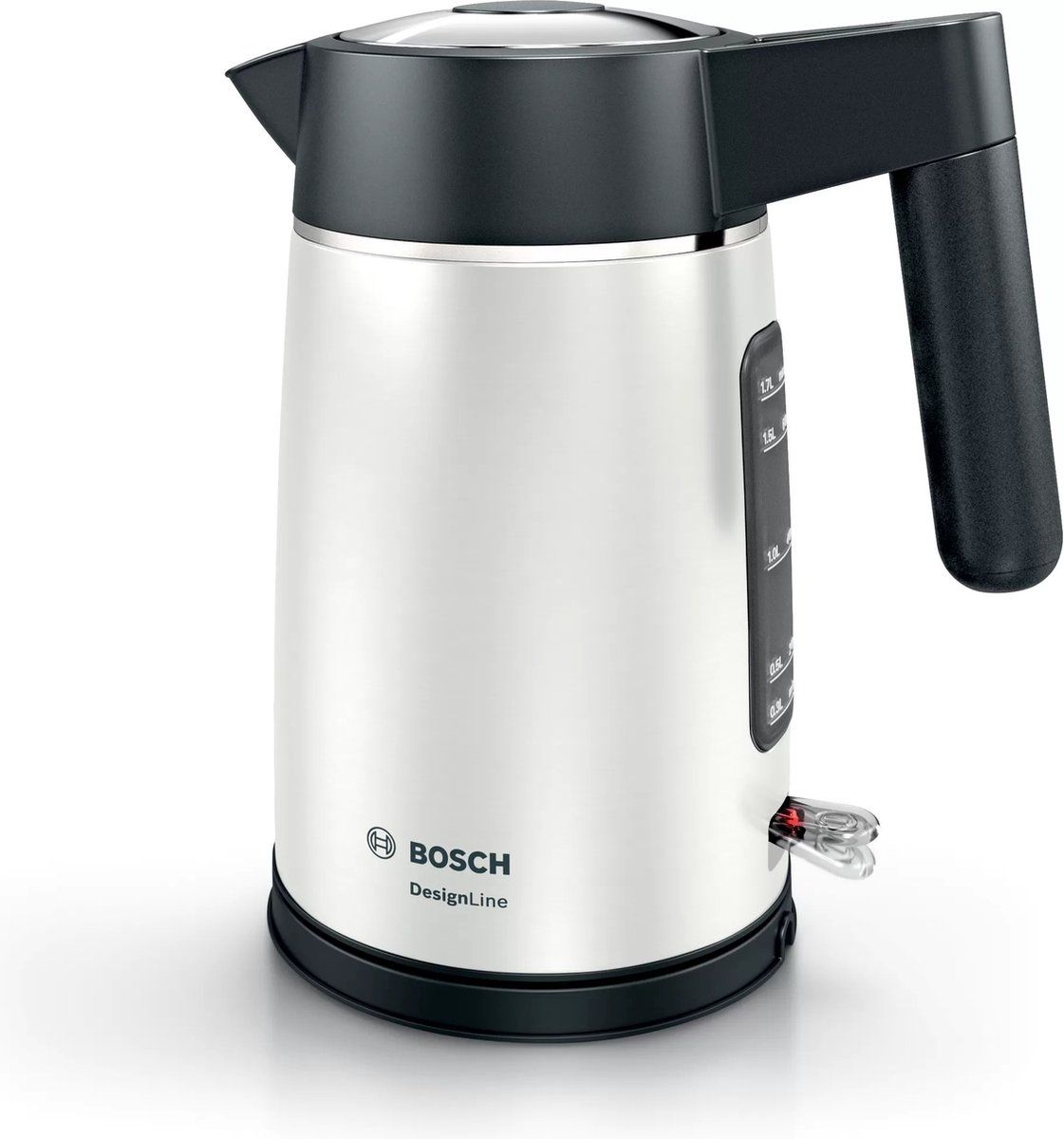 BOSCH DesignLine - Waterkoker - 1,7 l - 2400W - Zwart, Zilver