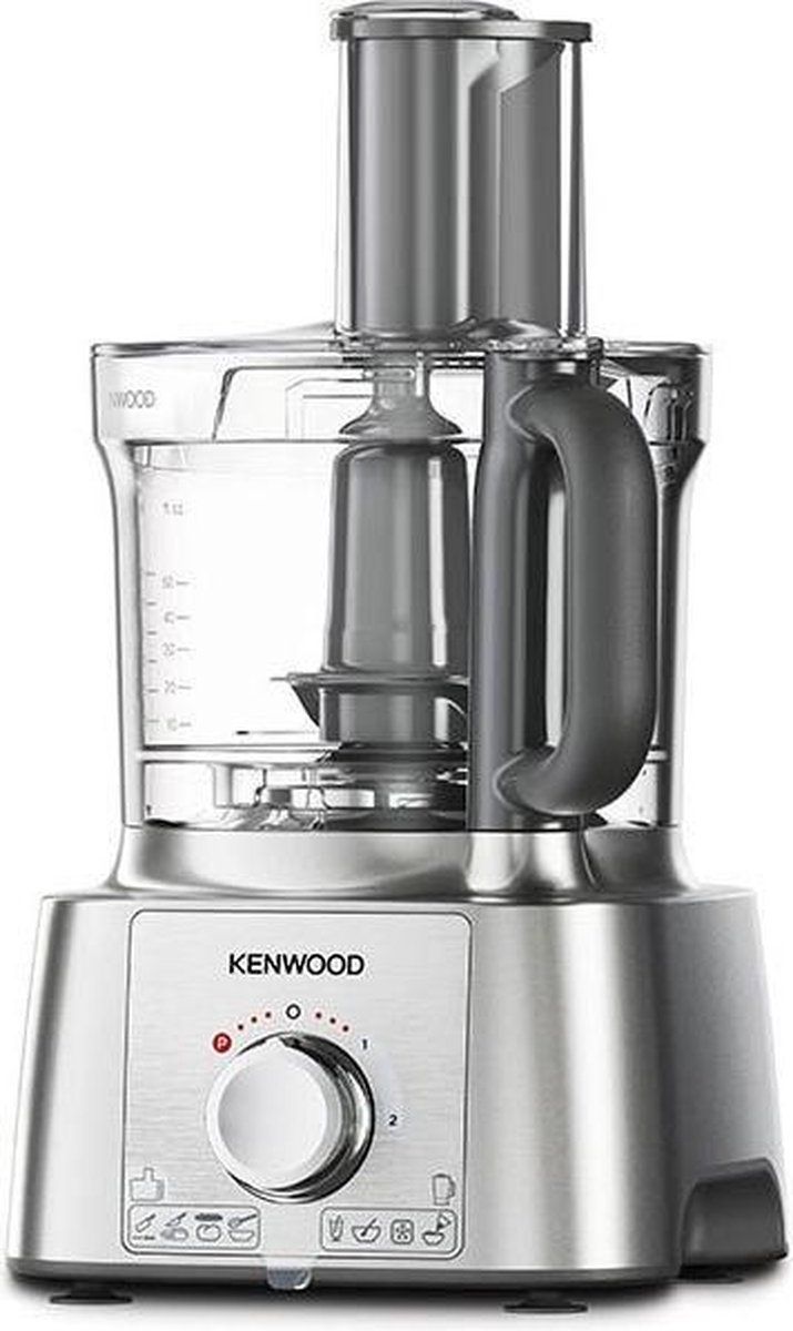 Kenwood MultiPro Express FDP65.820SI - Foodprocessor - Zilver