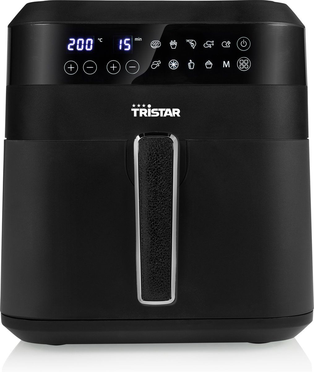 tristar-airfryer-digitaal-xxl-fr-6999-heteluchtfriteuse-6-liter-10-programmas-touch-screen-zwart-1700w