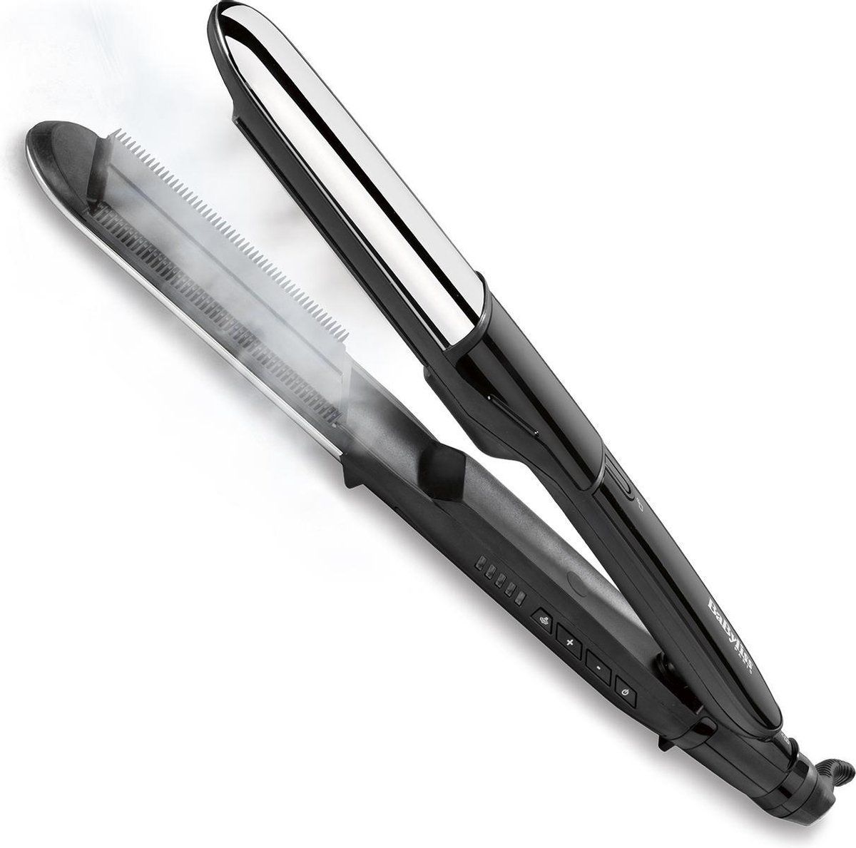 BaByliss Steam Pure Stoomstijltang ST495E - 39mm platen - Krulfunctie