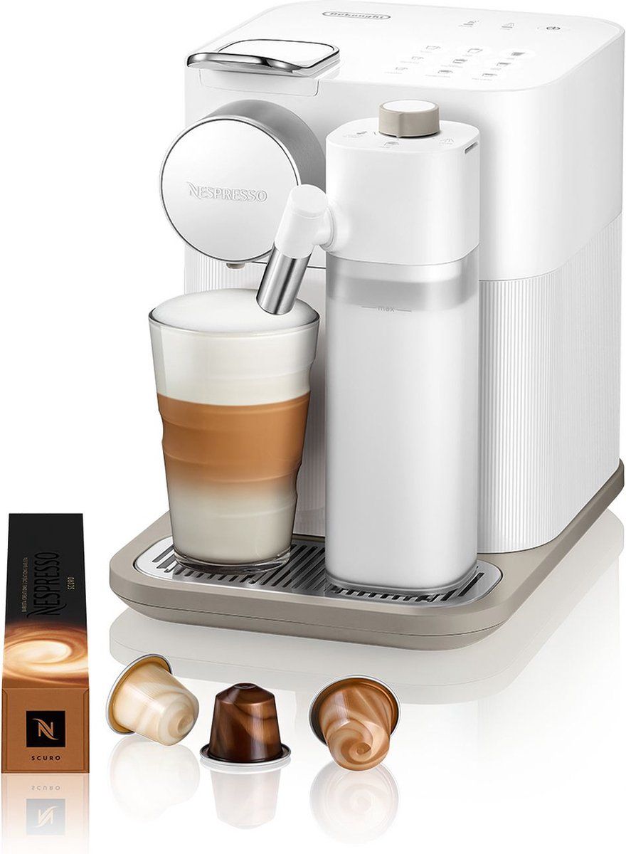 Nespresso Gran Lattissima koffiemachine van DeLonghi, Wit