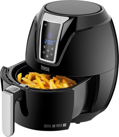 Teesa TSA8046 - Digitale airfryer, 3,2 liter, zwart