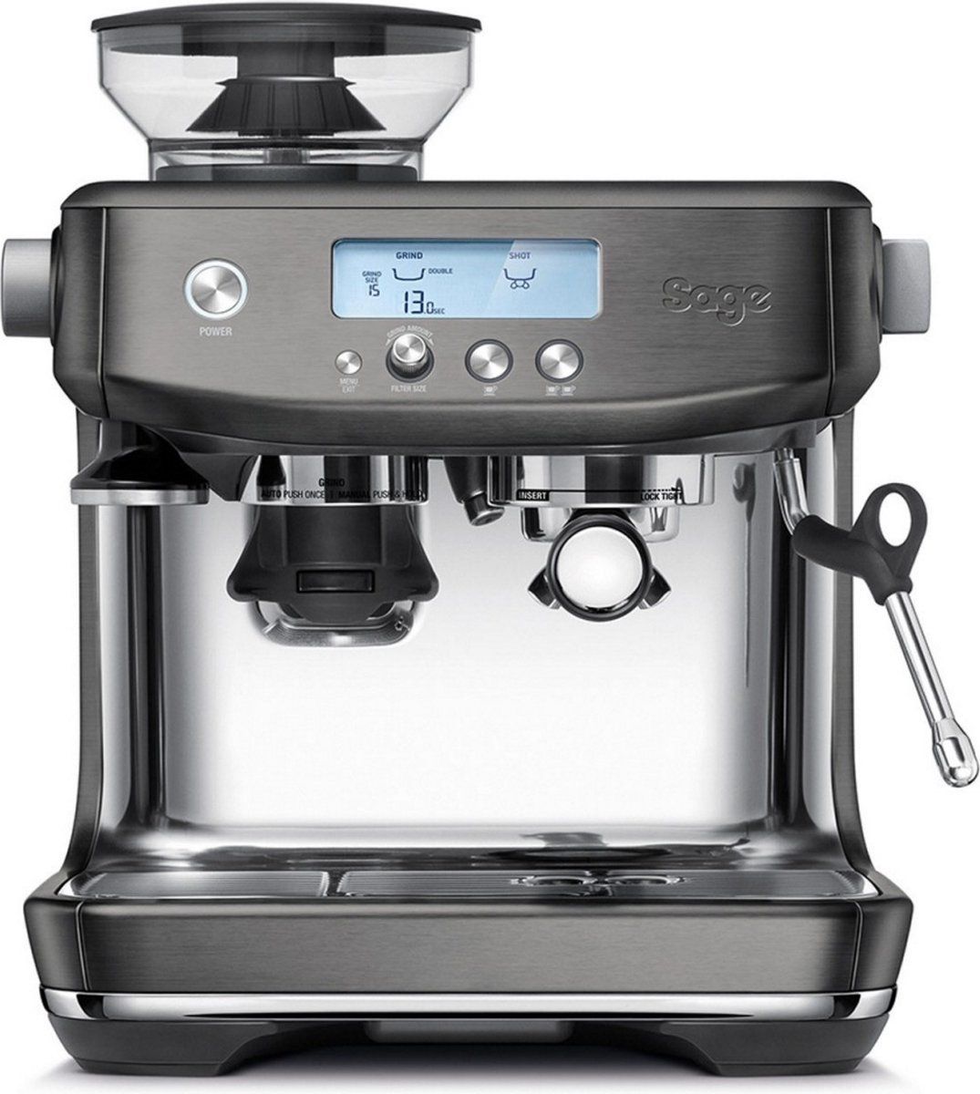 Sage the Barista Pro Black Stainless