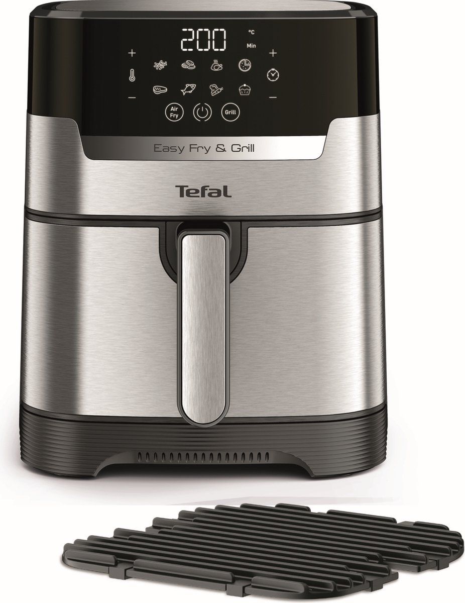 Tefal Easy Fry & Grill XL Precision EY505D Rvs