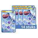 Glorix Power Clean Toiletblok - Ocean - geeft je een langdurig schoon en fris toilet - 7 x 2 stuks