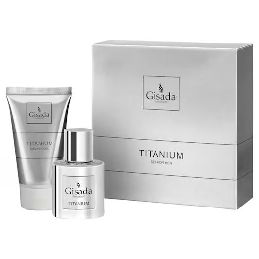 Gisada Titanium Men's Fragrance Set Eau De Parfum 50ml and Shower Gel 100ml