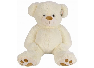 Nicotoy Beer RECYCLED - Speelgoed - 66 cm - Pluche - Beige - Alle leeftijden - Knuffel