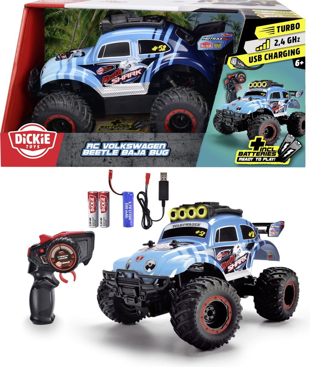 Dickie Toys - Rc Volkswagen Beetle Baja Bug - Buggy - Vanaf 6 jaar