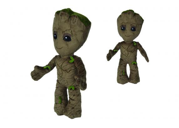 Disney - Marvel Floppy Young Groot - 25 cm - Pluche - Bruin - Alle leeftijden - Knuffel