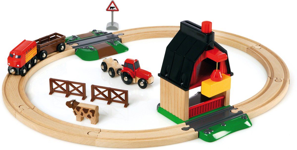 BRIO Treinset met boerderij - 33719