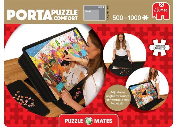 Jumbo - Puzzle Mates - Portapuzzle Comfort - tot 1000 stukjes - Verstelbare puzzelmat