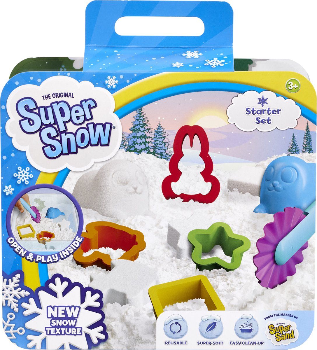 Super Snow - Starter Set - Speelzand - Kinetisch zand