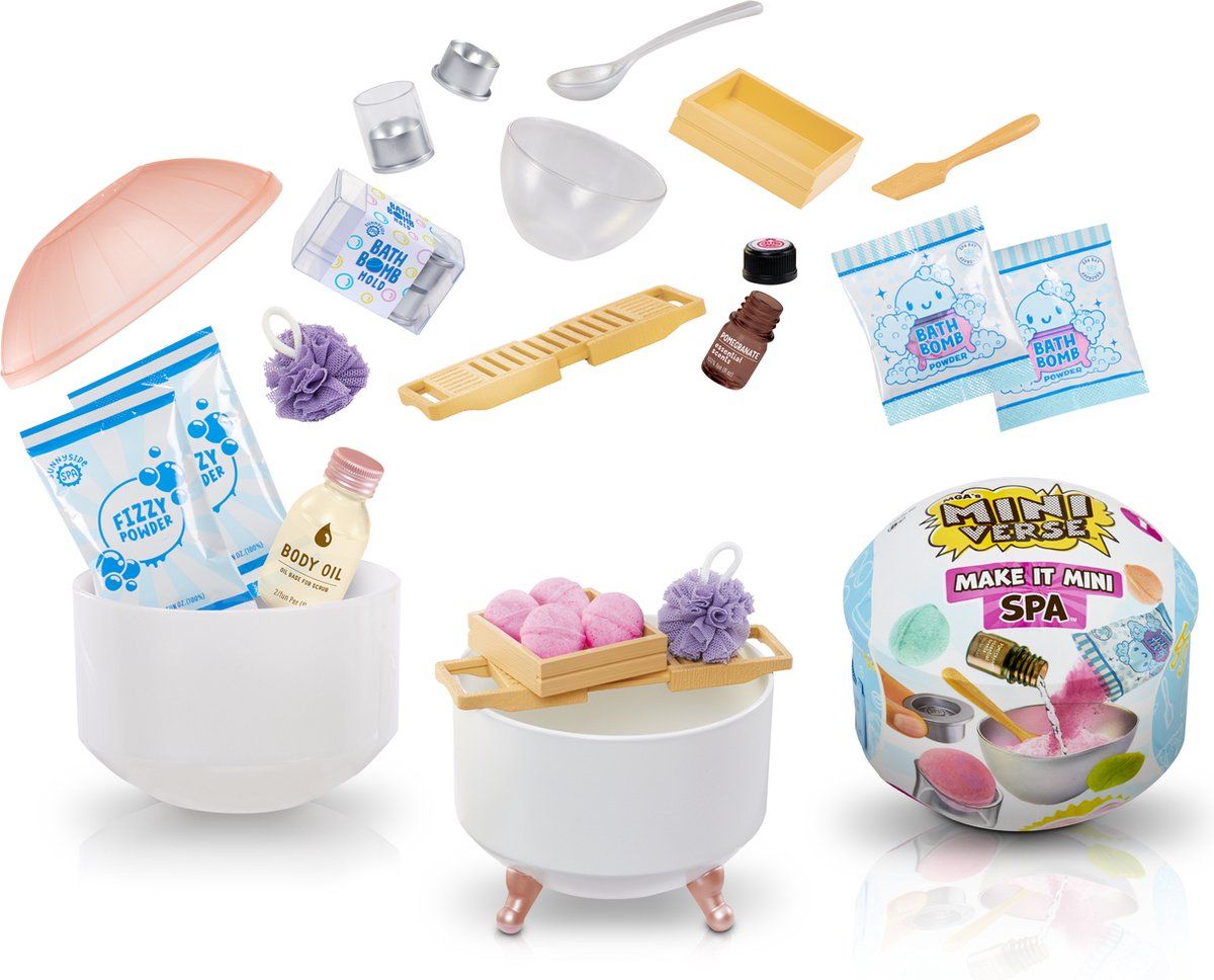 Miniverse Make It Mini Spa - Knutselen – DIY – Hobbypakket – Knutselpakket