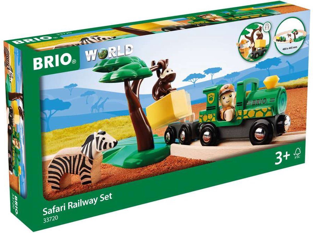 BRIO Treinset safari - 33720