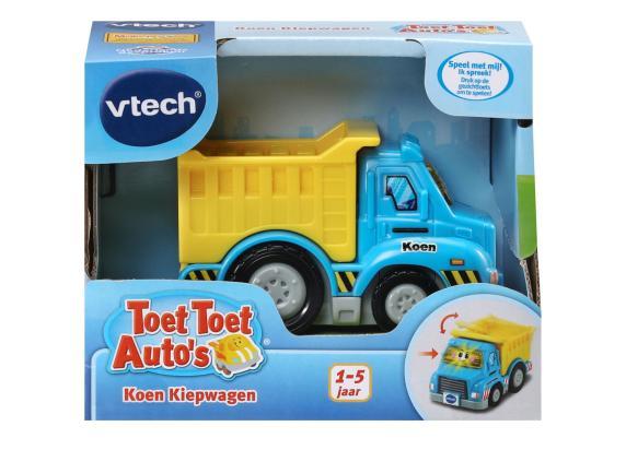 VTech Toet Toet Auto's Koen Kiepwagen Speelfiguur - Speelgoed Auto - Educatief Baby Speelgoed - Cadeau - Vanaf 1 tot 5 Jaar