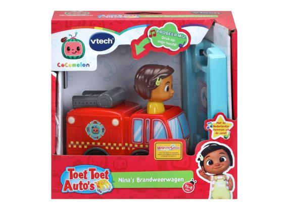 Vtech - Cocomelon Toet Toet Auto's Cocomelon Nina's Brandweerwagen