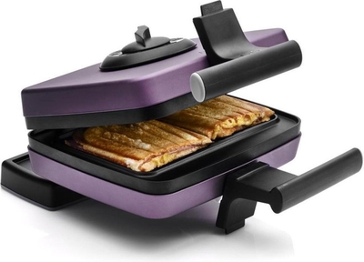 Frifri - Croque Monsieur toestel - Paars Mat; 2x600W - WA102C