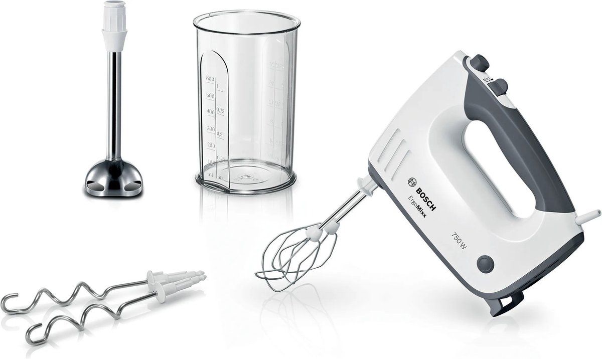 BOSCH MFQ37470 ErgoMixx Handmixer - Grijs