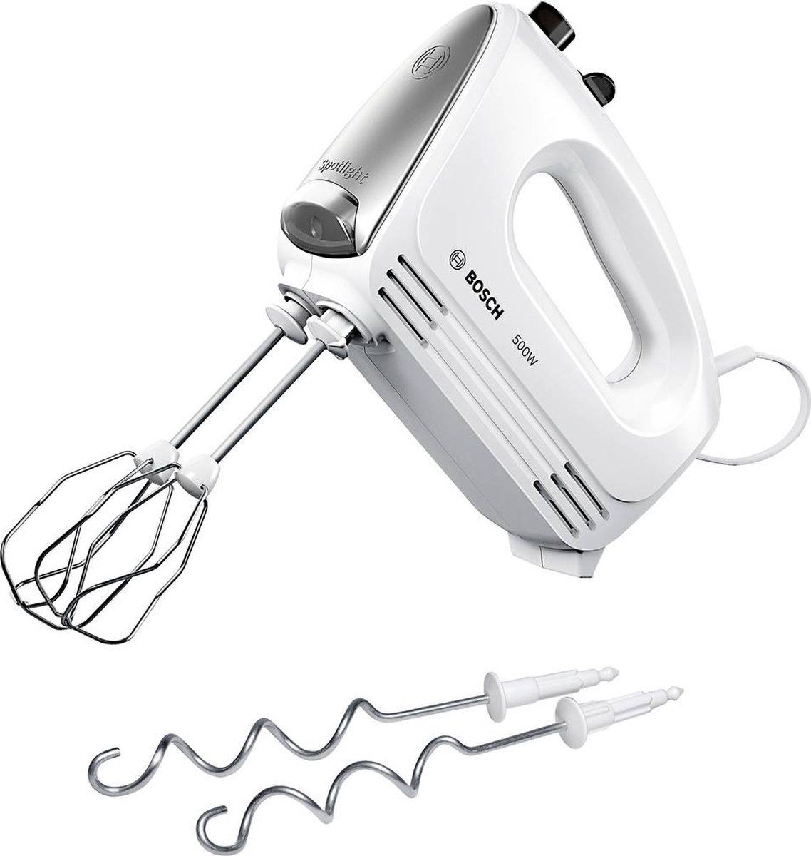 Bosch MFQ25200 - Handmixer - 500W - Wit/Zilver (mat)