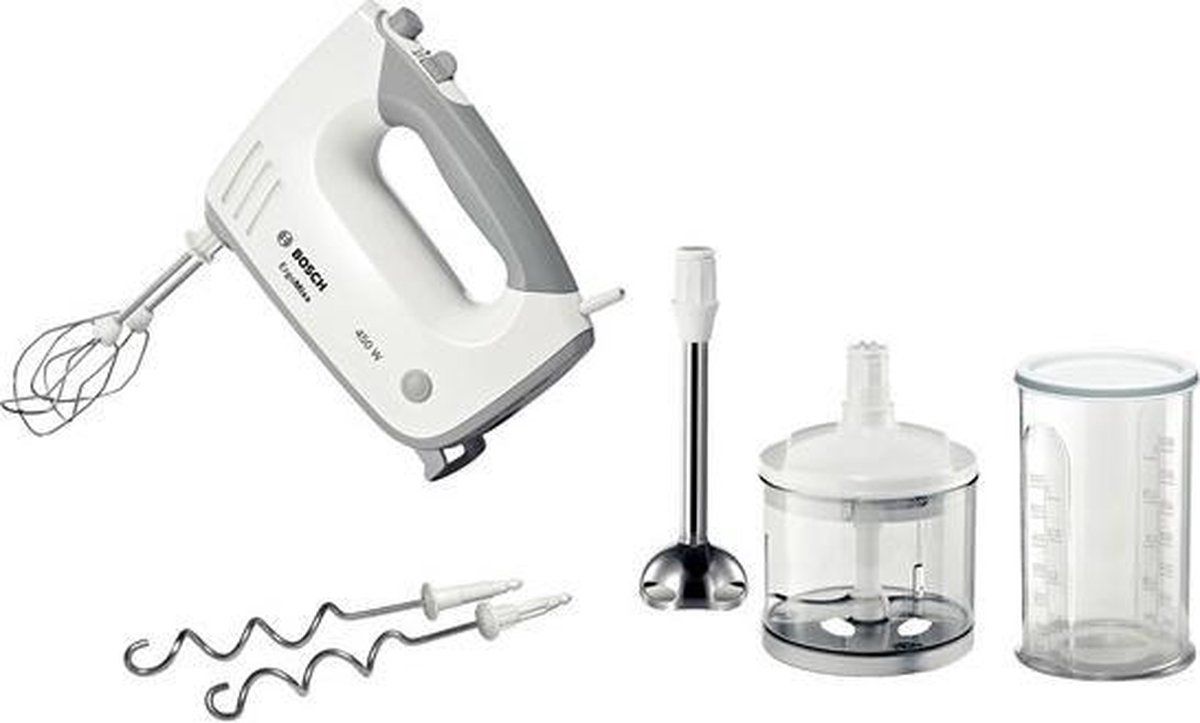 Bosch MFQ36480 Ergomixx - Handmixer - 450W - Wit