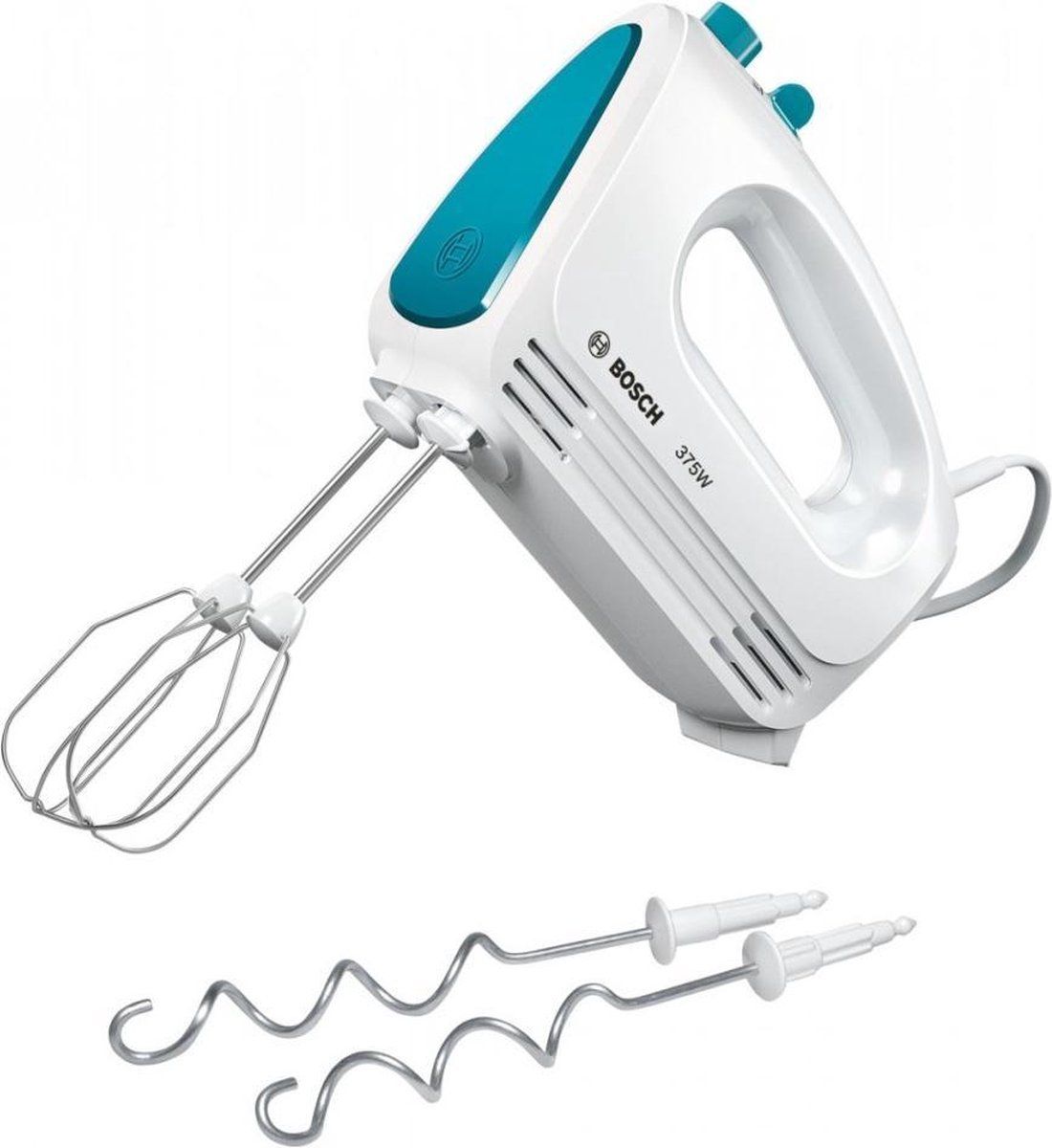 BOSCH MFQ2210D CleverMixx FUN Handmixer - Wit / Blauw