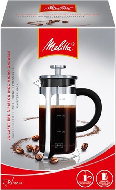 MELITTA - KOFFIEZET MET DRUKSYSTEEM PREMIUM 3CUPS - 20092023