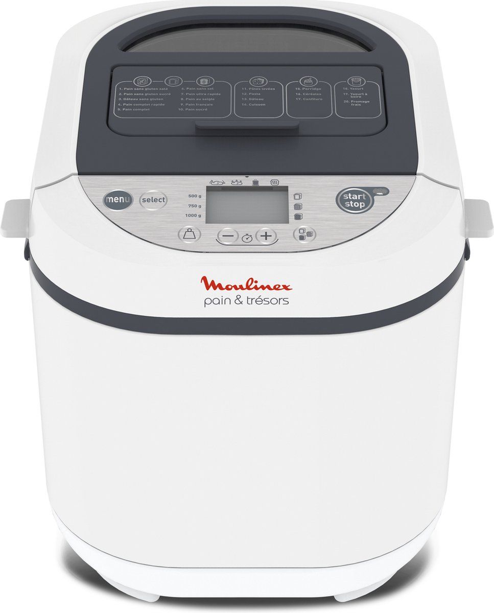 Moulinex OW250110 - Broodbakmachine - Wit