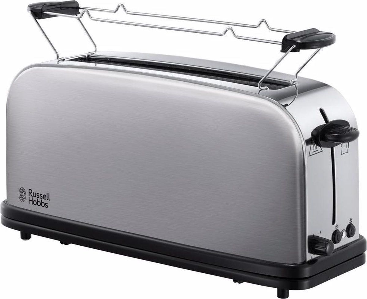 Russell Hobbs 21396-56 Adventure Long Slot - Broodrooster - Zilver