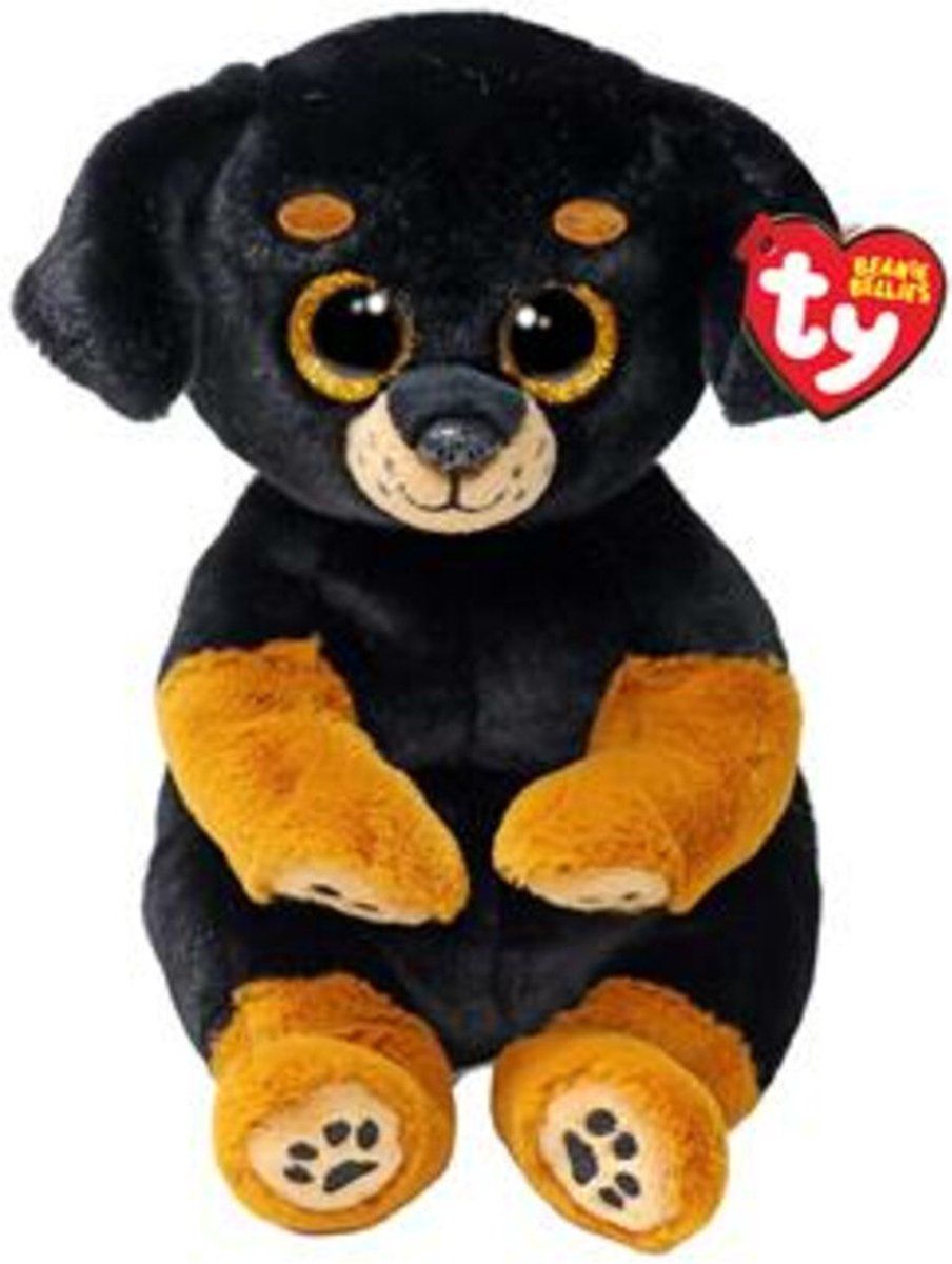 TY Beanie Babies Bellies Randi Rottweiler 15 cm