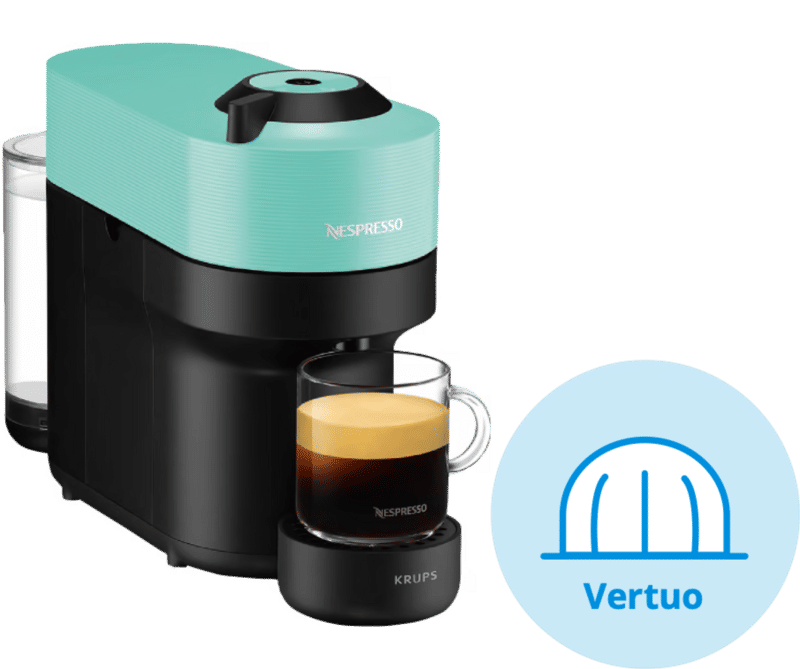 Krups Nespresso Vertuo Pop XN9204 Aqua Mint