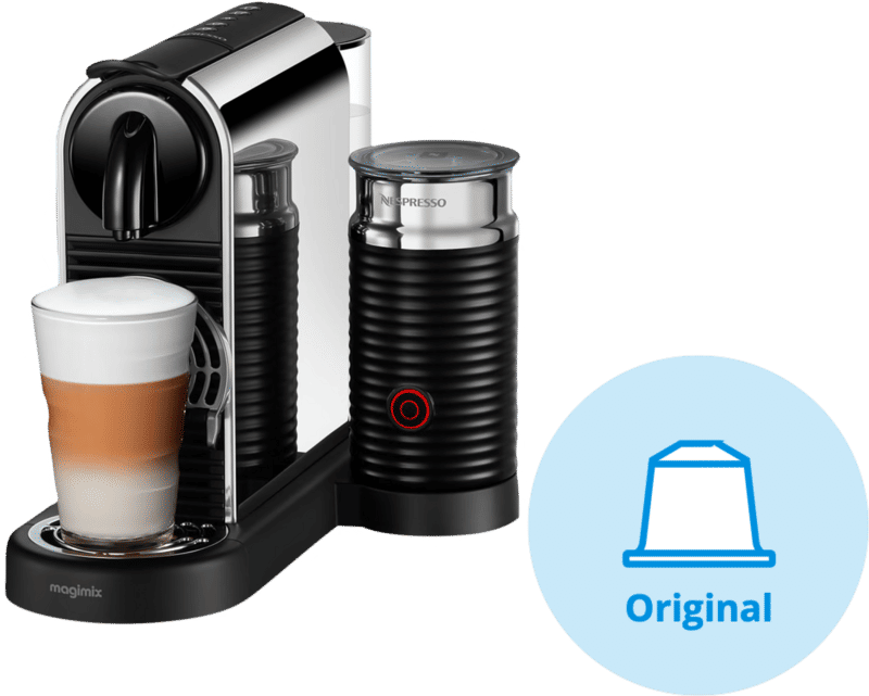 Magimix Nespresso Citiz Platinum & Milk Stainless Steel