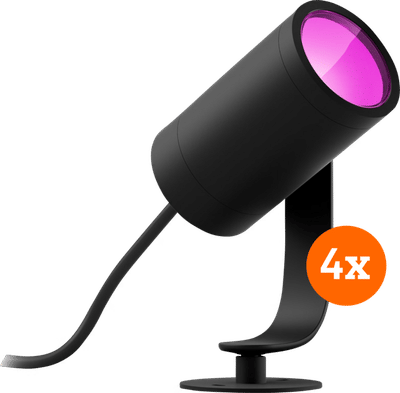 Philips Hue Lily Starter Pack White and Color prikspot 4-Pack