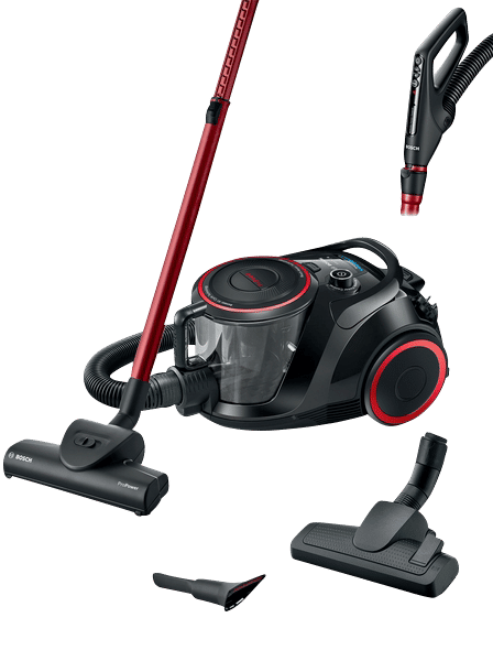 BOSCH BGS41POW1 Serie 6 Stofzuiger zonder Zak - Zwart