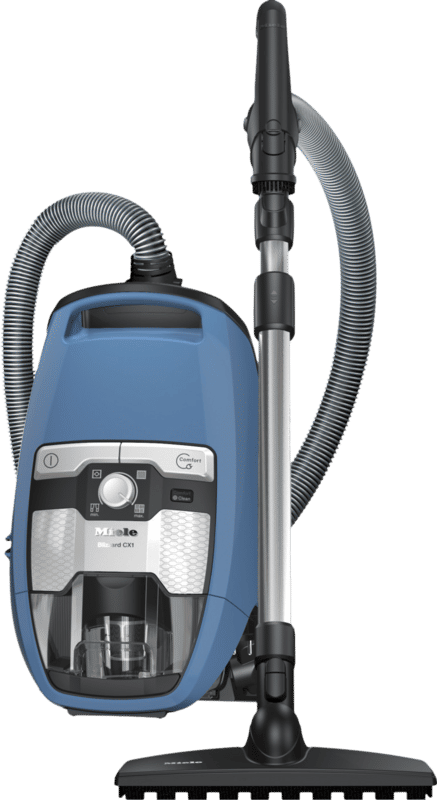 Miele Blizzard CX1 Parquet Powerline - Stofzuiger zonder zak - Techblauw