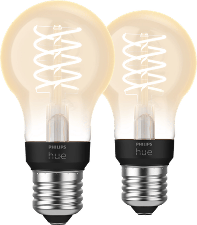 Philips Hue Filamentlamp White Standaard E27 - 2023 - 2-pack