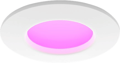 Philips Hue inbouwspot Slim - White and color - 90mm - wit
