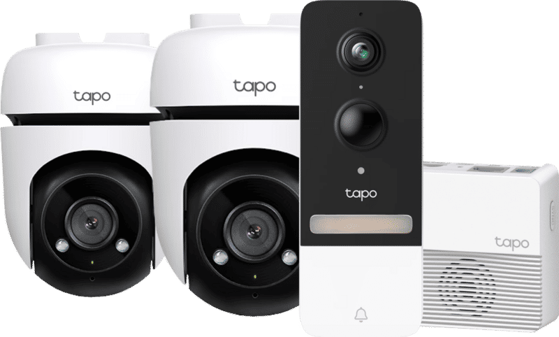 TP-Link Tapo C500 2-pack + Smart Battery Video Doorbell D230S1