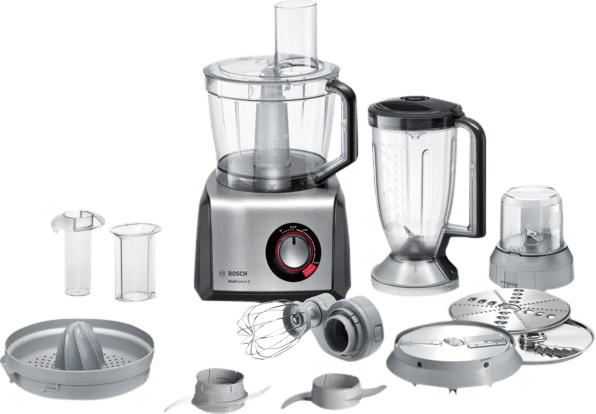 Bosch MultiTalent 8 MC812M844 - Foodprocessor - Zwart/RVS