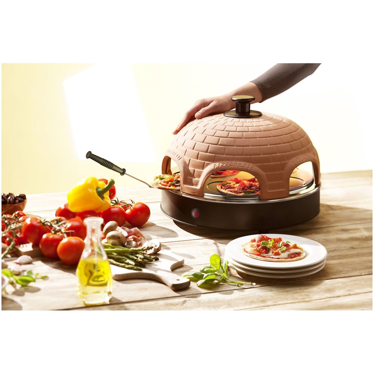 Emerio Pizzarette Cool Wall - 6 personen