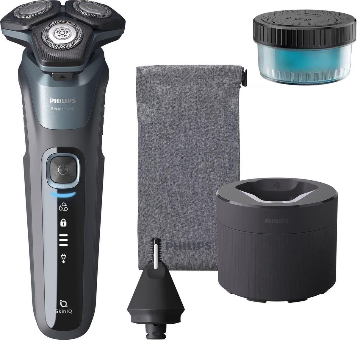 Philips Shaver Series 5000 S5586/66 - Scheerapparaat voor mannen - met reinigingsstation