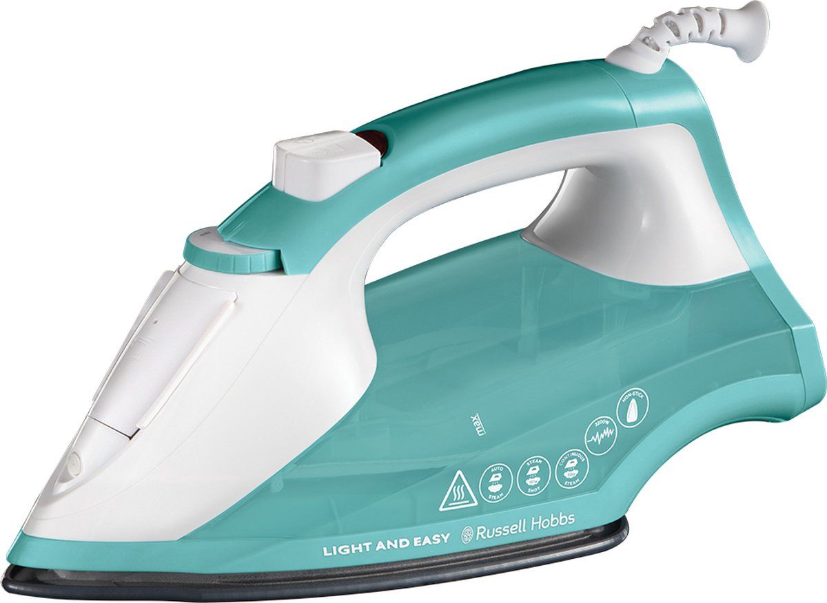 Russell Hobbs Light & Easy Strijkijzer / Stoomstrijkijzer  26470-56 - Groen