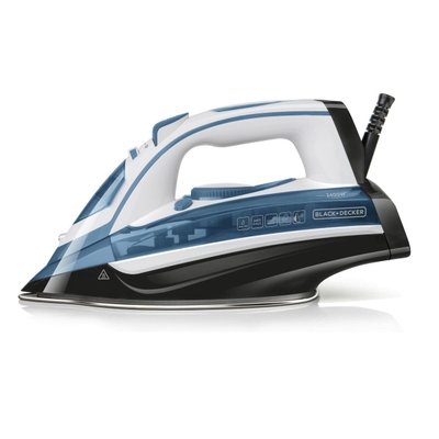 Black+Decker Stoomstrijkijzer - 2400W - 140g/min - RVS