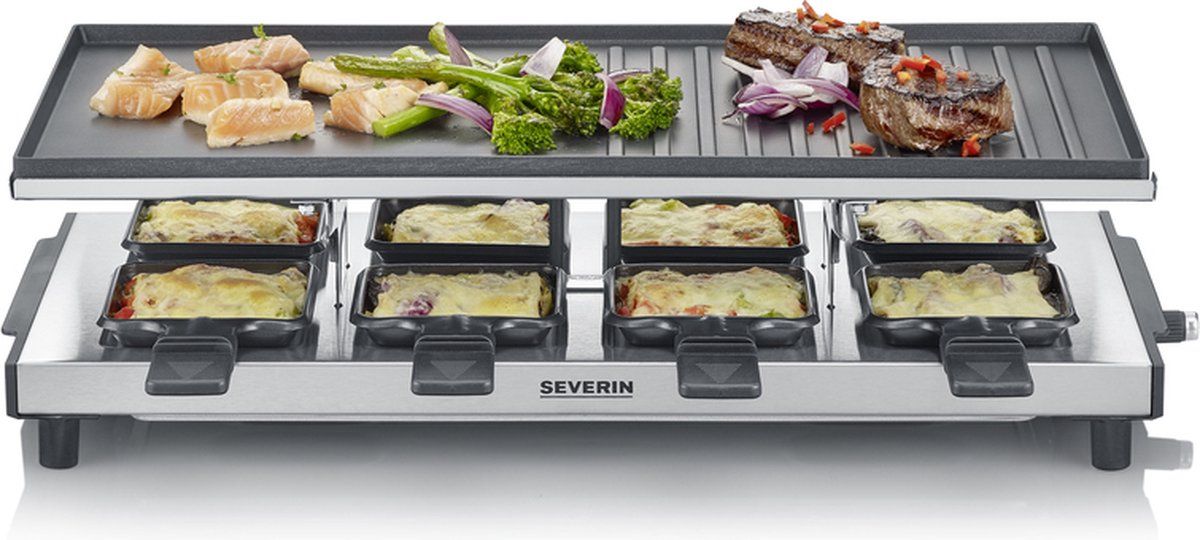 Severin RG 2375 - Gourmetset met 8 pannetjes