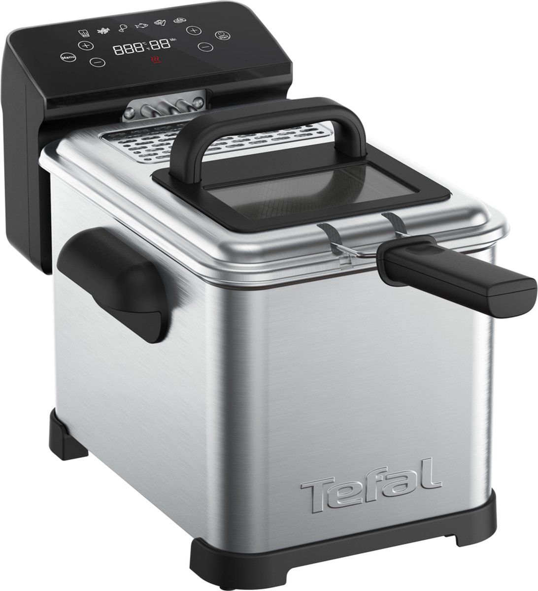 Tefal Family Pro FR507D - Koude zone frituurpan - 4 L - 2400W - Anti-geurfilter