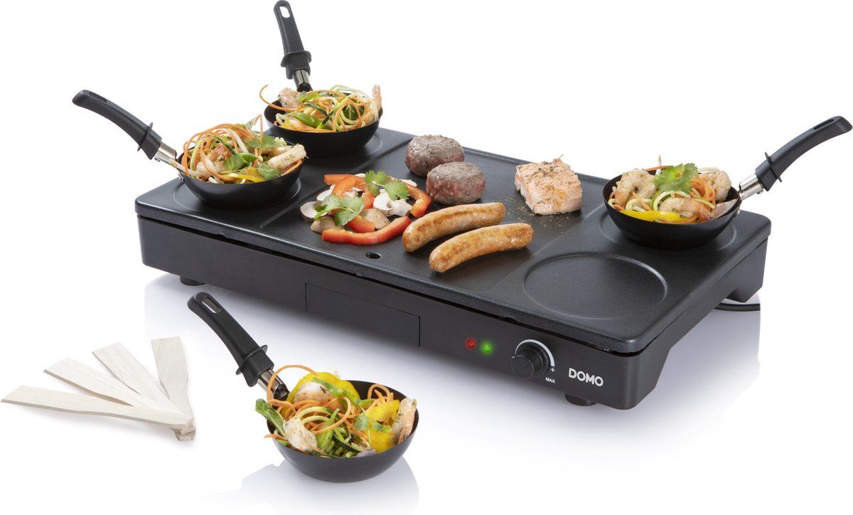 Domo DO8712W - Gourmetstel - 4 personen